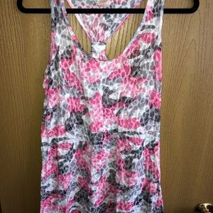 XL Pink Camo Tank Top